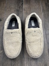Olukai Nohea Heu Slipper Fuzzy Faux Fur Sandbar Slip On Cozy Shoes Womens Size 9