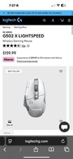 Logitech G502 X LIGHTSPEED Wireless Gaming Mouse - White