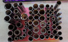 Lot Of 65 Sockets Craftsman Wrench 943797 Lot D