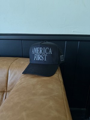 Black America First Hat