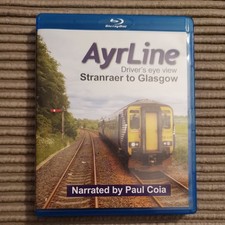 Ayr Line Stranraer to Glasgow Driver's Eye View Video 125 Cab Ride Blu Ray