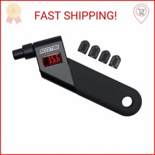 Accutire Ms-4021b Digital Tire Pressure Gauge With 4 Valve Caps 5-150psi Psi