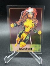 2024 SkyBox Marvel Masterpieces 92 Platinum Rogue #79 Clear Cut Parallel