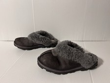UGG Lined-sheepskin Gray Slipper Women Size 7