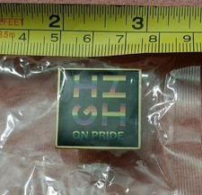 High On Pride LGBTQ Rainbow Pride bag jacket lapel pin