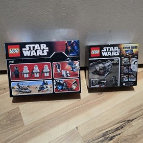 Lego Star Wars Imperial Dropship (7667) & TIE Interceptor (75031) New Sealed
