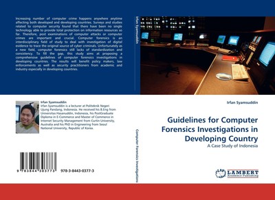 Guidelines for Computer Forensics Investigations in Developing Country | Buch