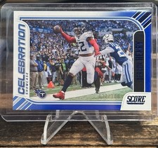 2023 PANINI SCORE CELEBRATION 19 DERRICK HENRY SHOWCASE 37/100!!!