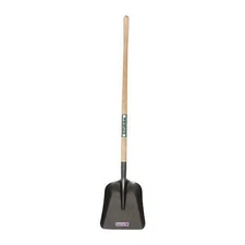 SEYMOUR MIDWEST 49017 Asphalt Square Point Shovel, #2 Blade, Steel Blade, 44 in
