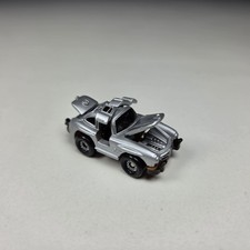 Vintage 1988 Galoob Micro Machines Deluxe Silver Mercedes 300 Sl Gullwing Doors