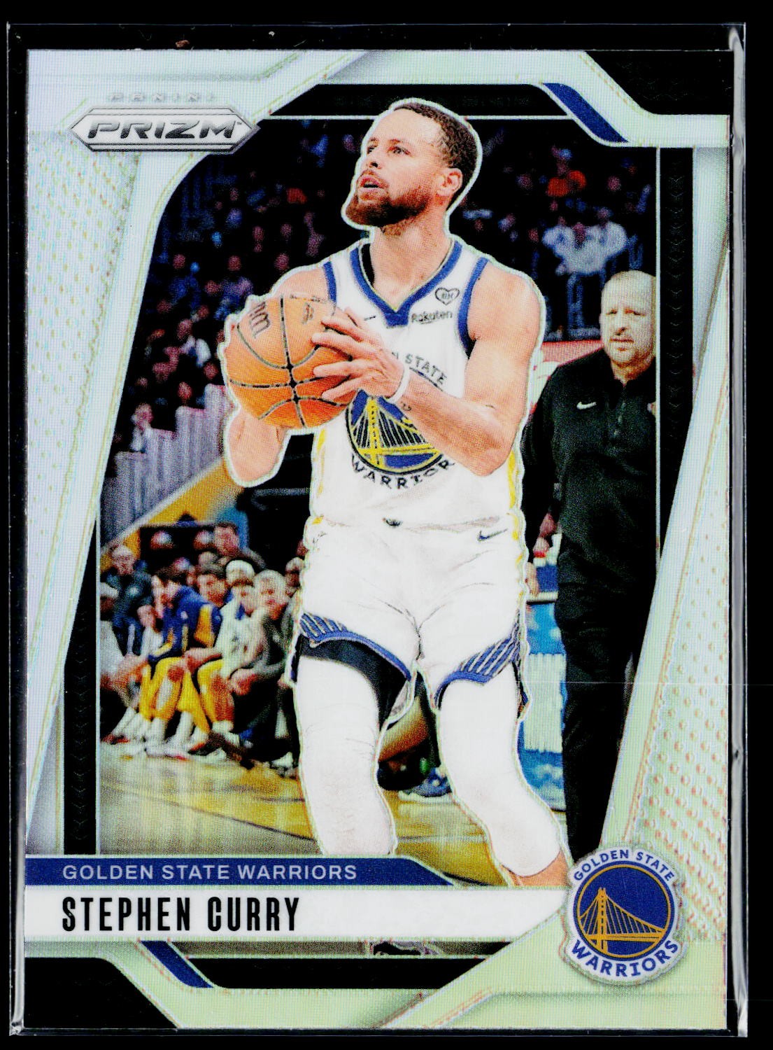 2024-25 Panini Prizm #134 Stephen Curry Prizms Silver