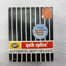 Vtg HiP Super 8mm Quick Splice Automatic Butt-Splicer Tool W quik Splice Taps