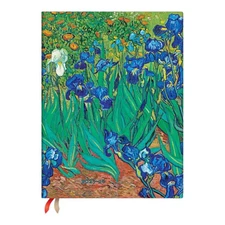 Paperblanks,  Van Gogh Irises 18 Mnth Planner