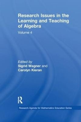 Research Issues in the Learning and Teaching of Algebra: the Research Agenda
