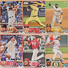 2023 Gold Star Topps Series 2 331-500 Baseball Cards Your Choice MC62