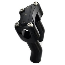 1 Set 3-1/2'' Motorcycle Handlebar Risers and 1'' Pullback with Top Clamp Kit...