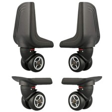 360 Degree Swivel Mute Repair Luggage Wheel Suitcase Wheels Parts Spinner W0...