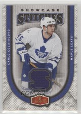 2006-07 Flair Showcase Showcase Stitches Carlo Colaiacovo #SS-CA 3ob