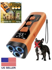 Anti Barking Device for Dogs, 3X Ultrasonic Dog Bark Deterrent Devices, 4 Freque