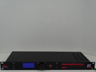 DBX AFS2 Dual Channel Advanced DSP Suppression Processor w/ LCD Display