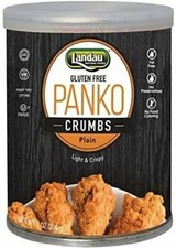 Landau's Gluten Free Panko Crumbs, Plain, Light & Crispy, 7 oz