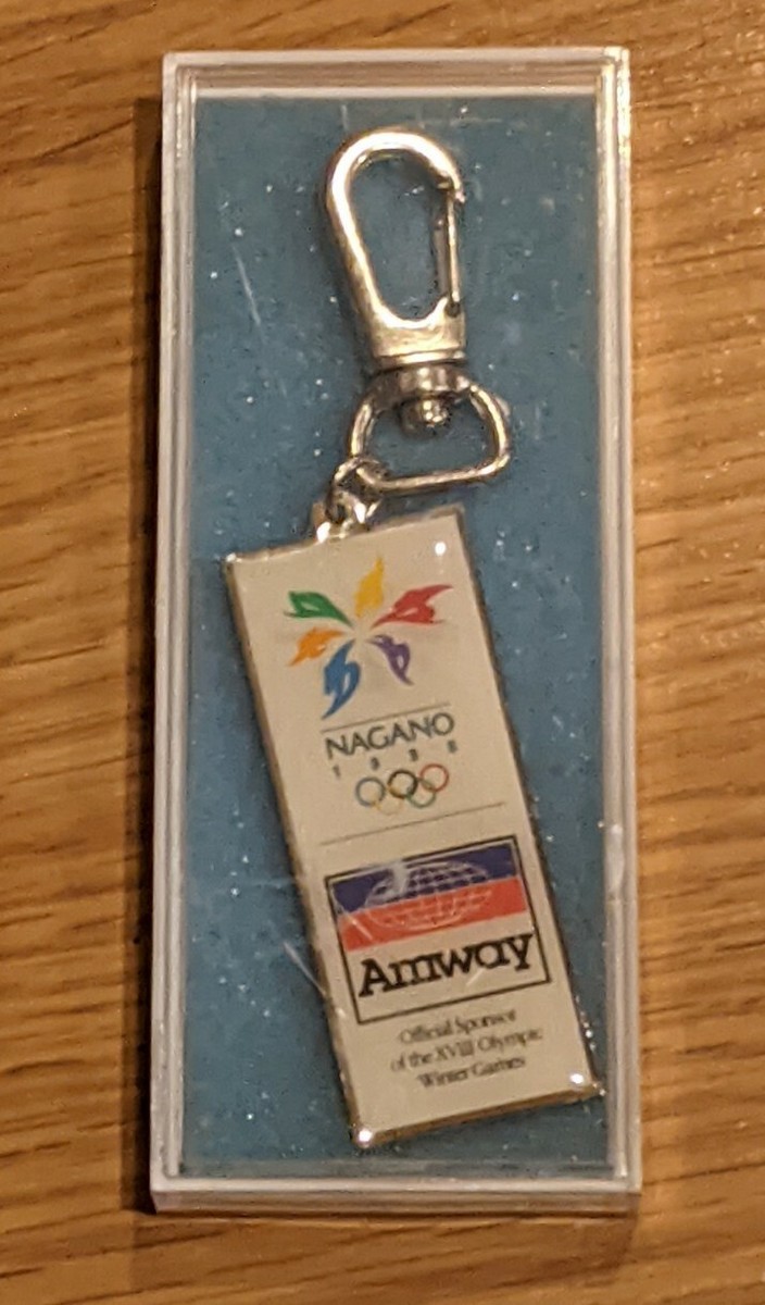 NIB Amway Nagano 1998 Olympics Keychain | eBay