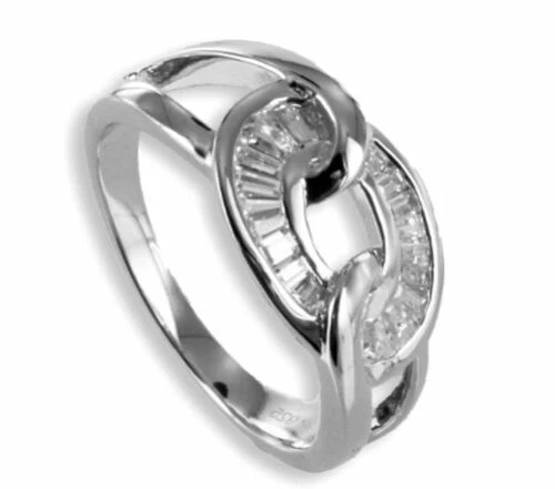 Synthetisch-Hergestellt-Baguette-Edelstein - Ringe