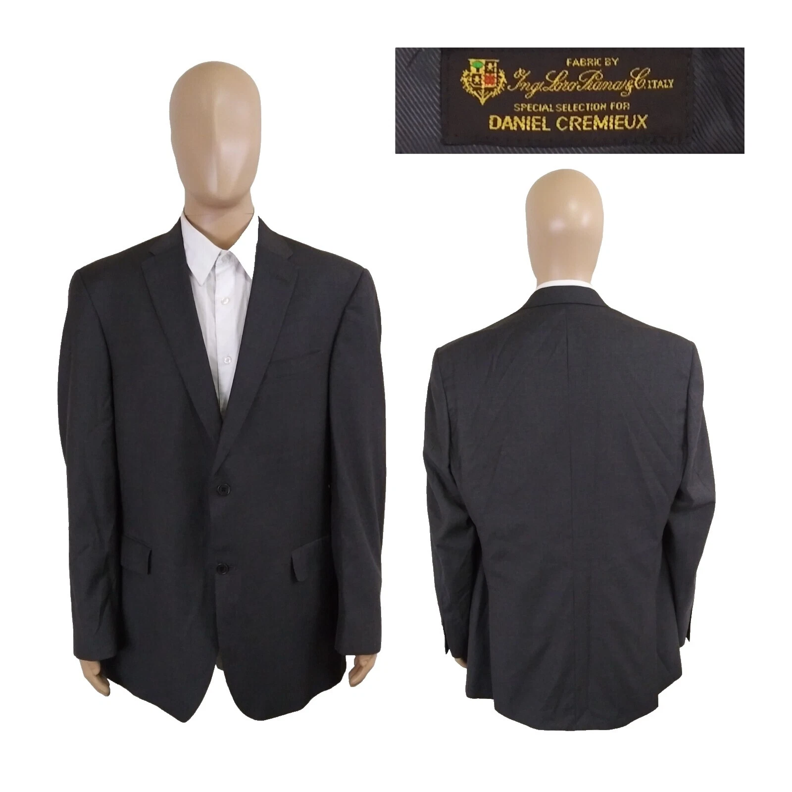 Chaquetas de traje sólido Daniel Cremieux para hombres