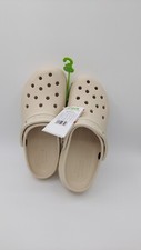 Crocs Women's Classic Platform Clogs 206750-2Y2, Bone, Size 8 NWT