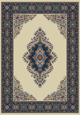 CREAM ivory CARPET classic ORIENTAL 2x8 Persien AREA rug : Actual 1' 11'' x 7' 4''