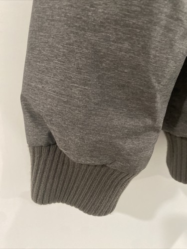North Face Boys Hood Puffer Jacket Down Large 14/16 Gray bomber dryvent 550 warm - Picture 3 of 24