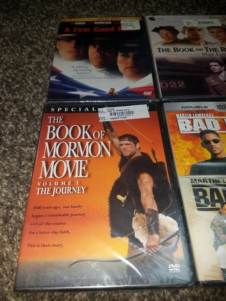DVD LOT: 6 Different Movies: New & Sealed Tom Cruise Will Smith Amazing Grace  - Imagem 4 de 4