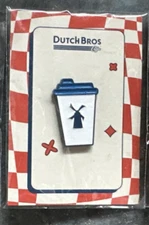 NEW Ltd Edition April 2025 Dutch Bros Coffee Pinback Pin