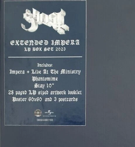 Ghost: Extended IMPERA Vinyl Box Set (Scandinavian version) New & Sealed LP 2023 - Image 4 of 4