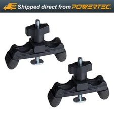 DuBois 51061 Mini T Track Hold Down Clamps Woodworking Series with T-Bolts, 2PK