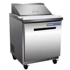 Central Exclusive 69K-007 Sandwich/Salad Table - Standard Unit, 8 Pan Capacity