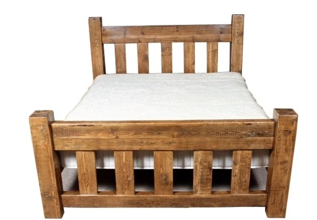 Chunky wooden bed frames ebay deals
