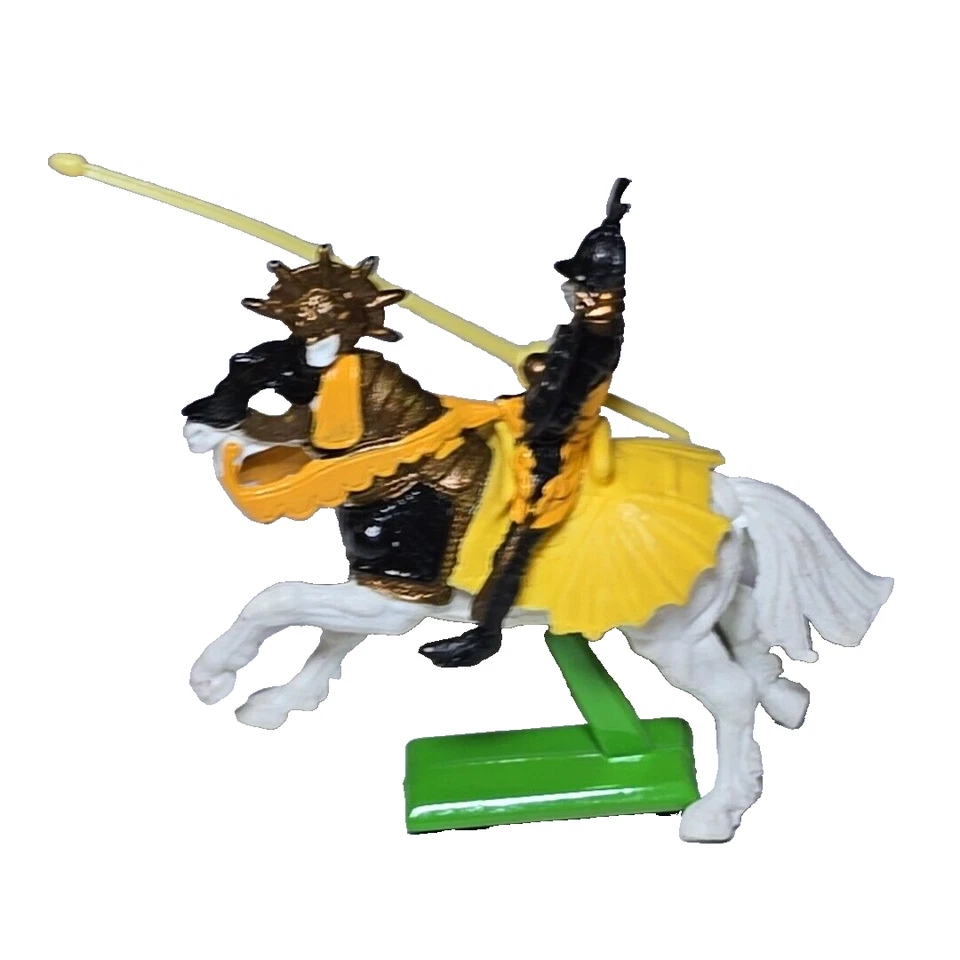 Lote Turco Montado Medieval Caballero Soldado Juguete Detalle Gran Bretaña De Colección Foto 2 de 4