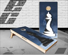 Bishop Chess Cornhole Boards Bean Bag Toss Game