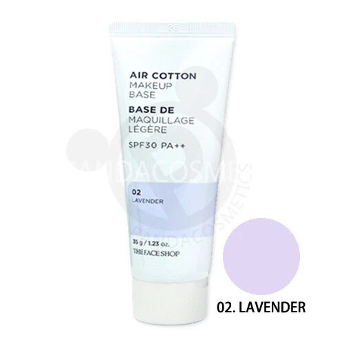 [The FACE Shop] THE FACE SHOP Air Cotton Make Up Base 40ml SPF30/PA++ - Image 3 of 3