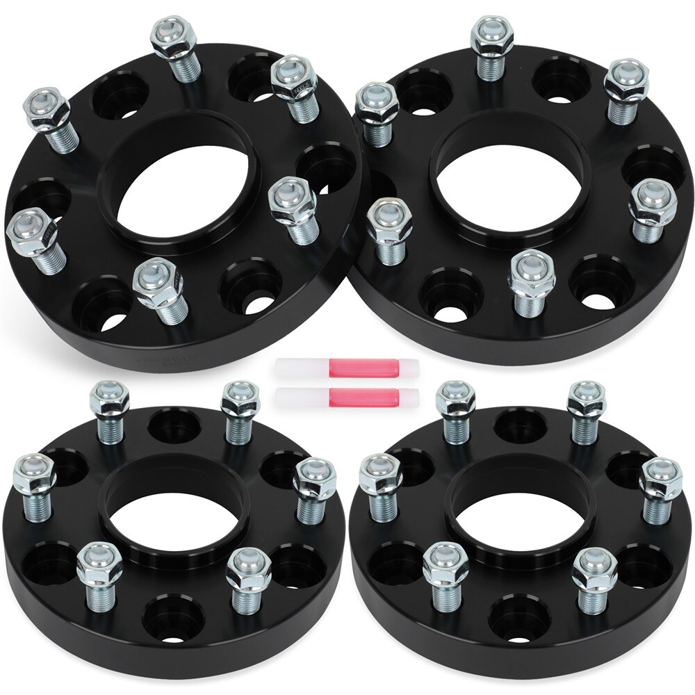 4 pcs 1" Hub Centric Wheel Spacers Fits 1999-2023 Chevrolet Silverado 1500 6x5.5