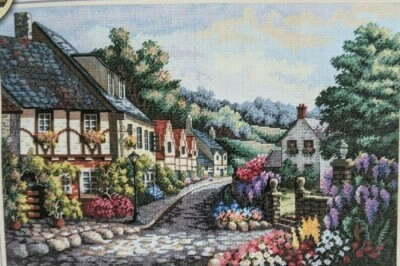 ''Memory Lane'' Dimensions Gold Collection Counted Cross Stitch Kit - Sealed