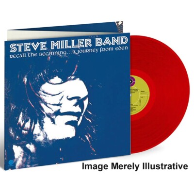 Steve Miller Band 180g RED Vinyl LP Recall The Beginning ... A Journey From Eden