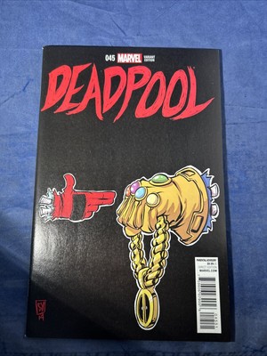 Deadpool 45 Skottie Young 1:50 Variant Run the Jewels 2015 Marvel NM