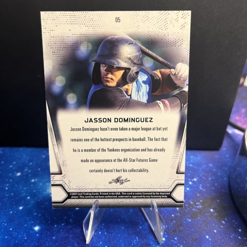 Jasson Dominguez 2021 Blatt Multisport Blaster #05 Yankees Interessentenkarte - Bild 2 von 2