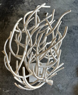 Plaster Sconce, Organic Shape, Large,  2 available, sold separately