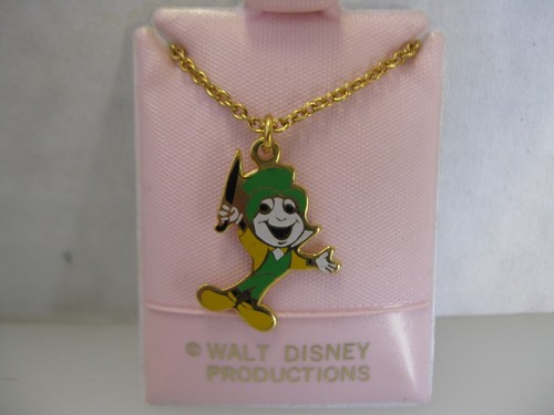 Walt Disney Productions Disney Child's Enameled Necklace Choice of Character - Picture 6 of 30