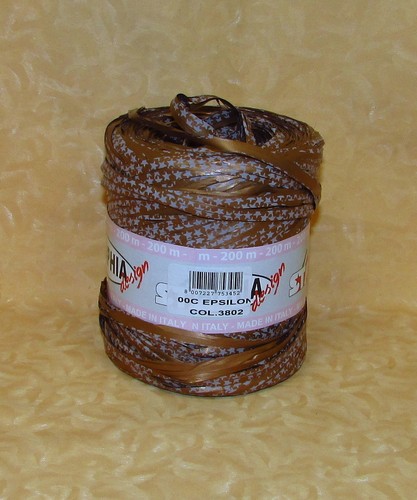 Nastro Rafia Sintetico Rosso - Bobina 200 M X 8 Mm, Impermeabile