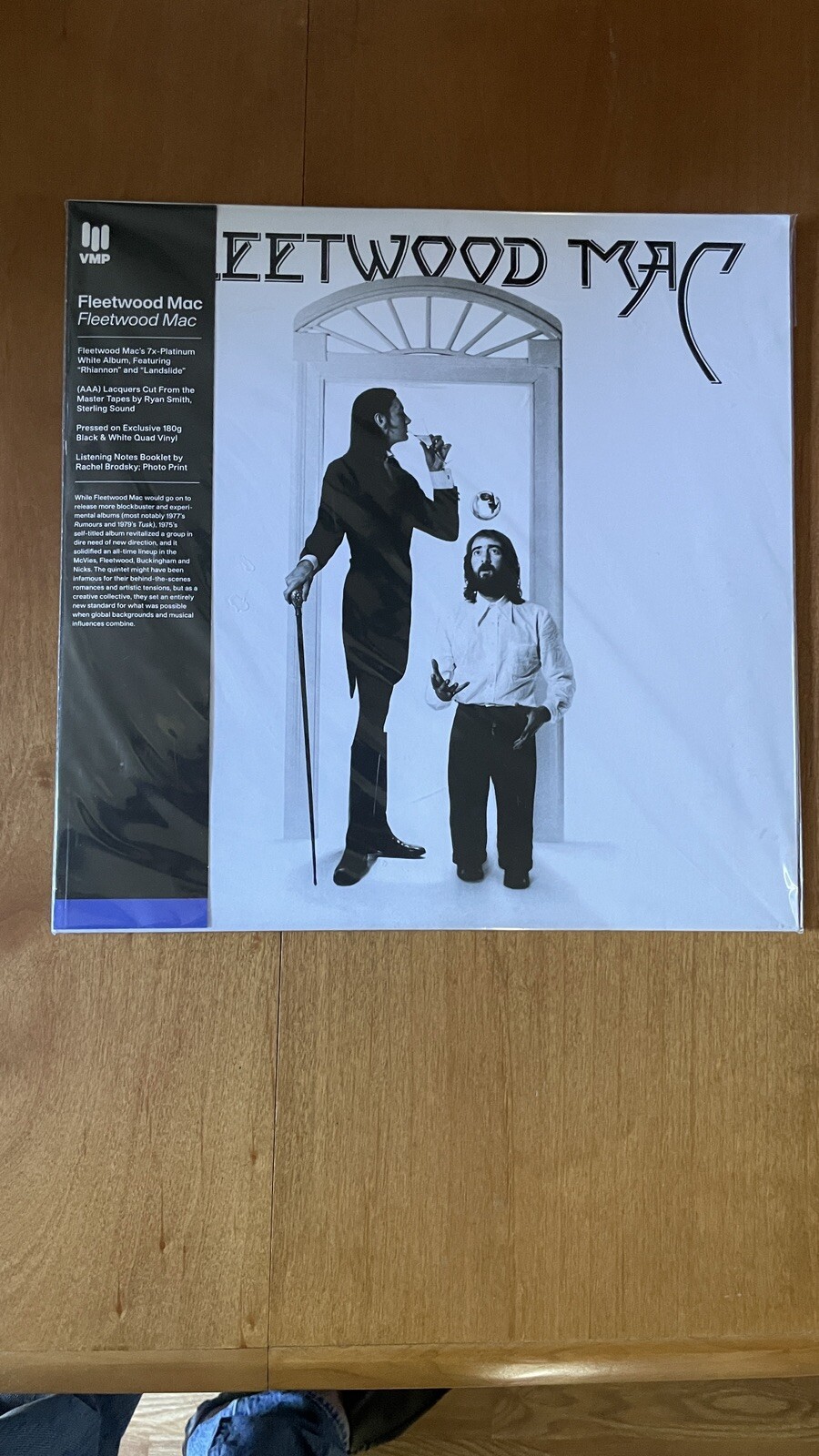 Vinyl Me Please (VMP) Fleetwood Mac Colored Vinyl (Black And white Split) New!