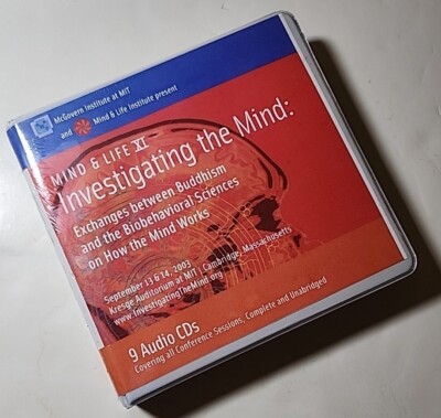 Investigating the Mind MIT Conference Buddhism & Biobehavioral Sciences 9CDs NEW